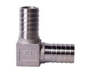 Stainless Fitting : 3/4″ 90 Insert x 3/4″ Insert