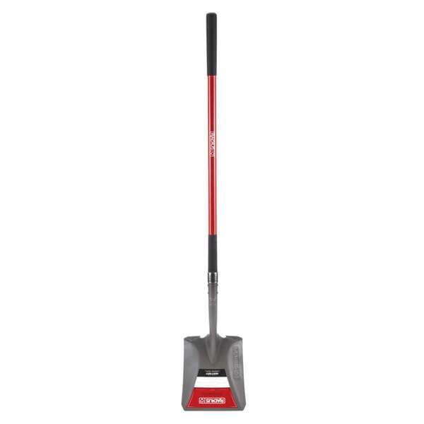 Radius Square Point Shovel w/Fiberglass Handle 1 Radius Square Point Shovel w/Fiberglass Handle